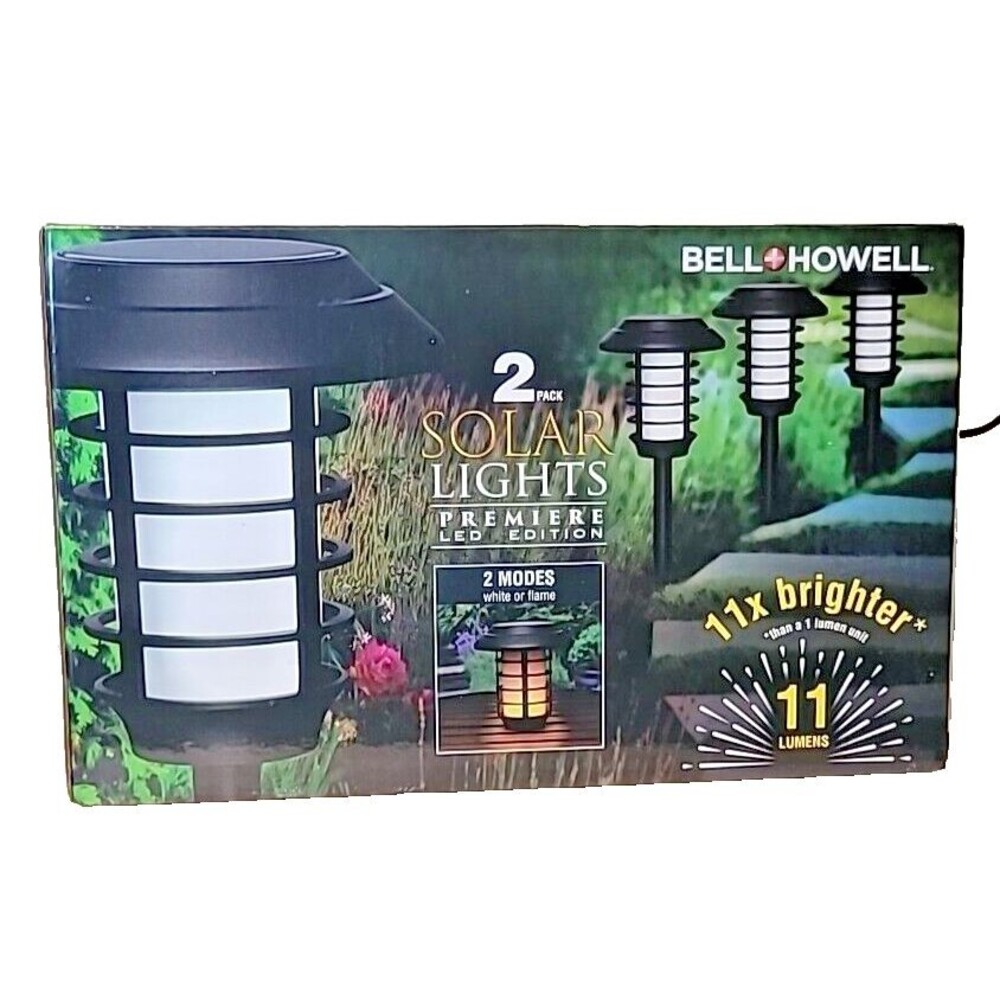 bell and howell Solar Lights Premiere LED Edition Set of 2